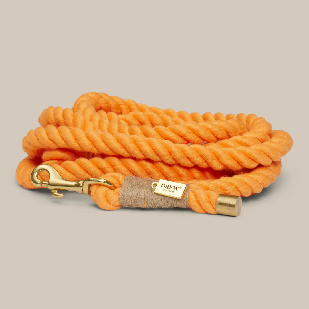 Drew’s Dogwear - Multifunktionel Hundesnor i Peace orange