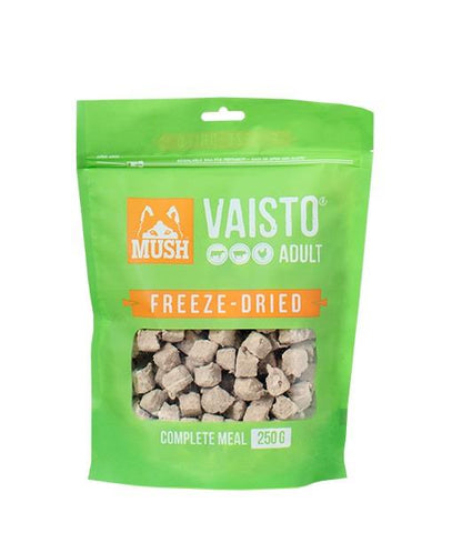 MUSH Vaisto Grøn – Frysetørret BARF (Okse, Gris og Kylling) 250 gr.